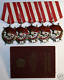 ORIGINAL RUSSIAN SET OF 5 ORDERS OF RED BANNER.RARE