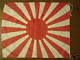 WW2 Japanese Navy Imperial flag Japan War no signed