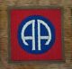 WW2 82nd Airborne patch OLIVE trim ORIGINAL aviation